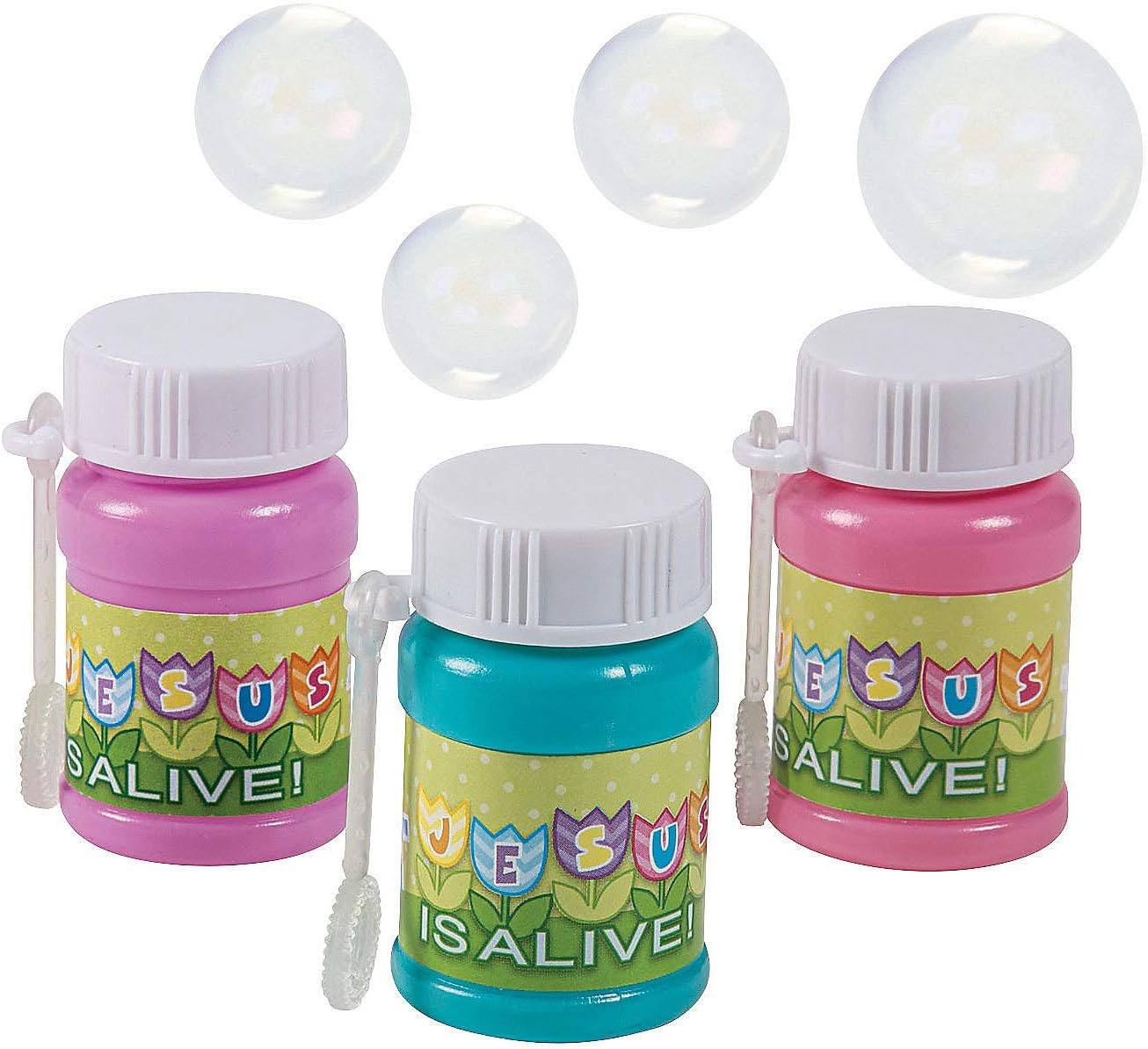 Easter Inspiration Mini Bubbles 2Dz - Toys - 24 Pieces