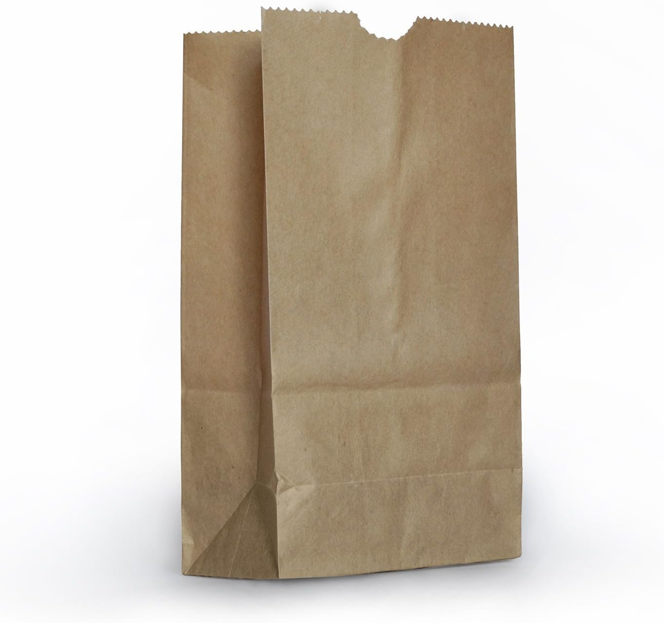 Extra Small Brown Paper Bags 3 x 2 x 6" party favors, Paper Lunch Bags, Grocery Bag, wedding favor bags kraft bags (BROWN, 100 PACK)