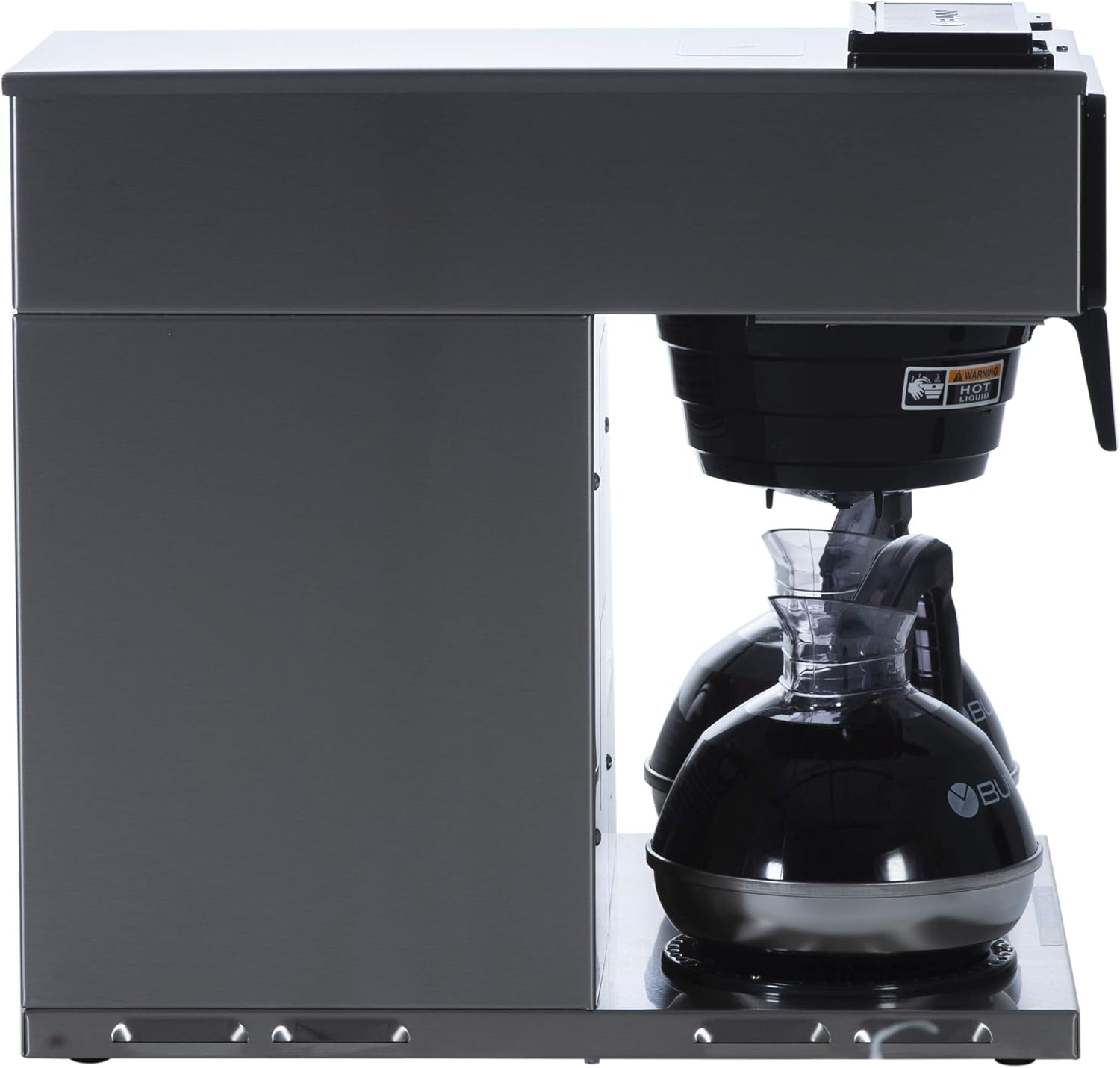 BUNN 12-Cup Pourover Coffee Brewer 12 Cup(s) - Multi-serve - Stainless Steel