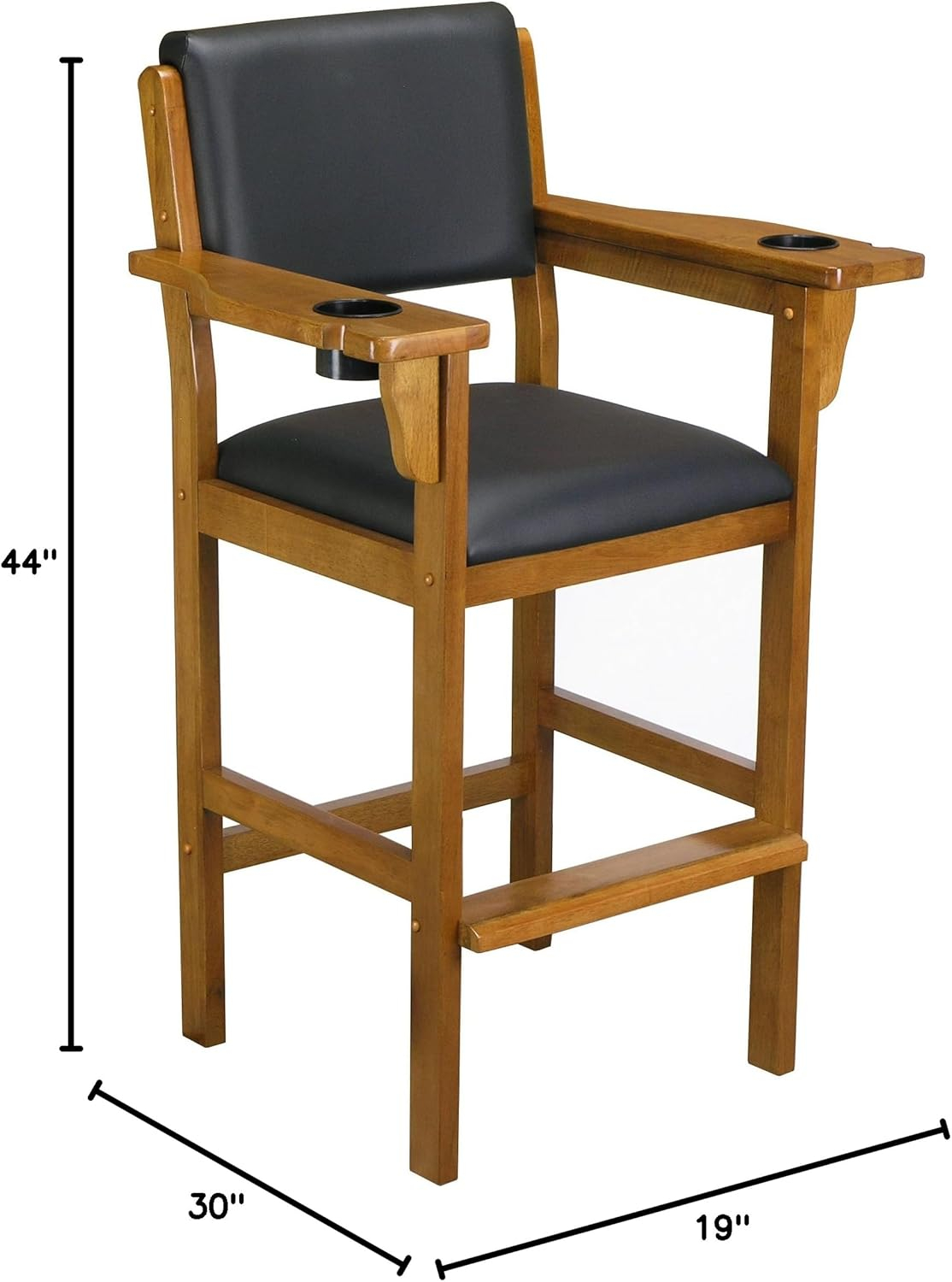 Signature Pool Table Chair (Oak)