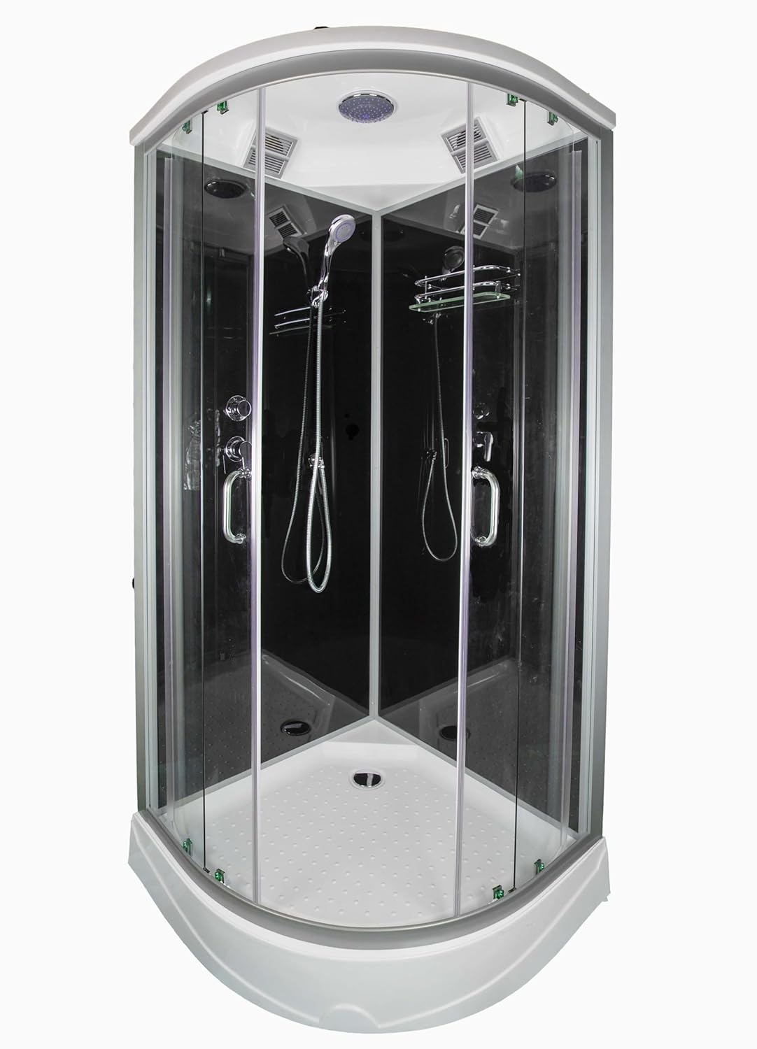 Heirloom Shower Kit S-3232 Black (Water Connection on Left-hand Side)