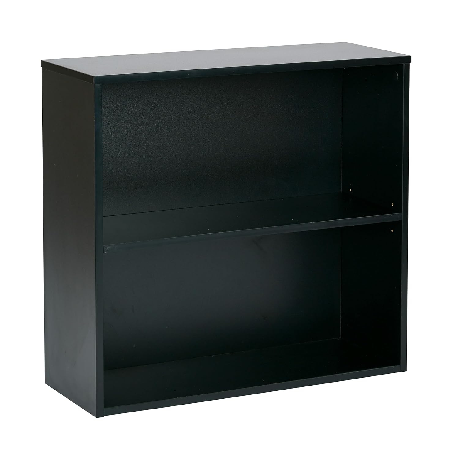 Prado 30 inch 2 Shelf Multipurpose Black Bookcase Engineered Wood
