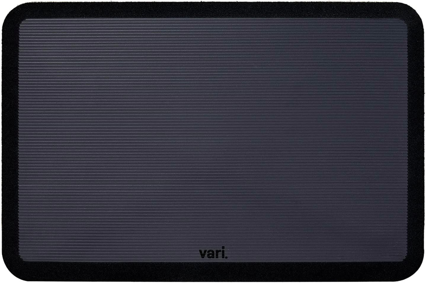 Vari 34” x 22” Standing Desk Mat Cushioned Ergonomic Anti Fatigue Floor Mat, Black