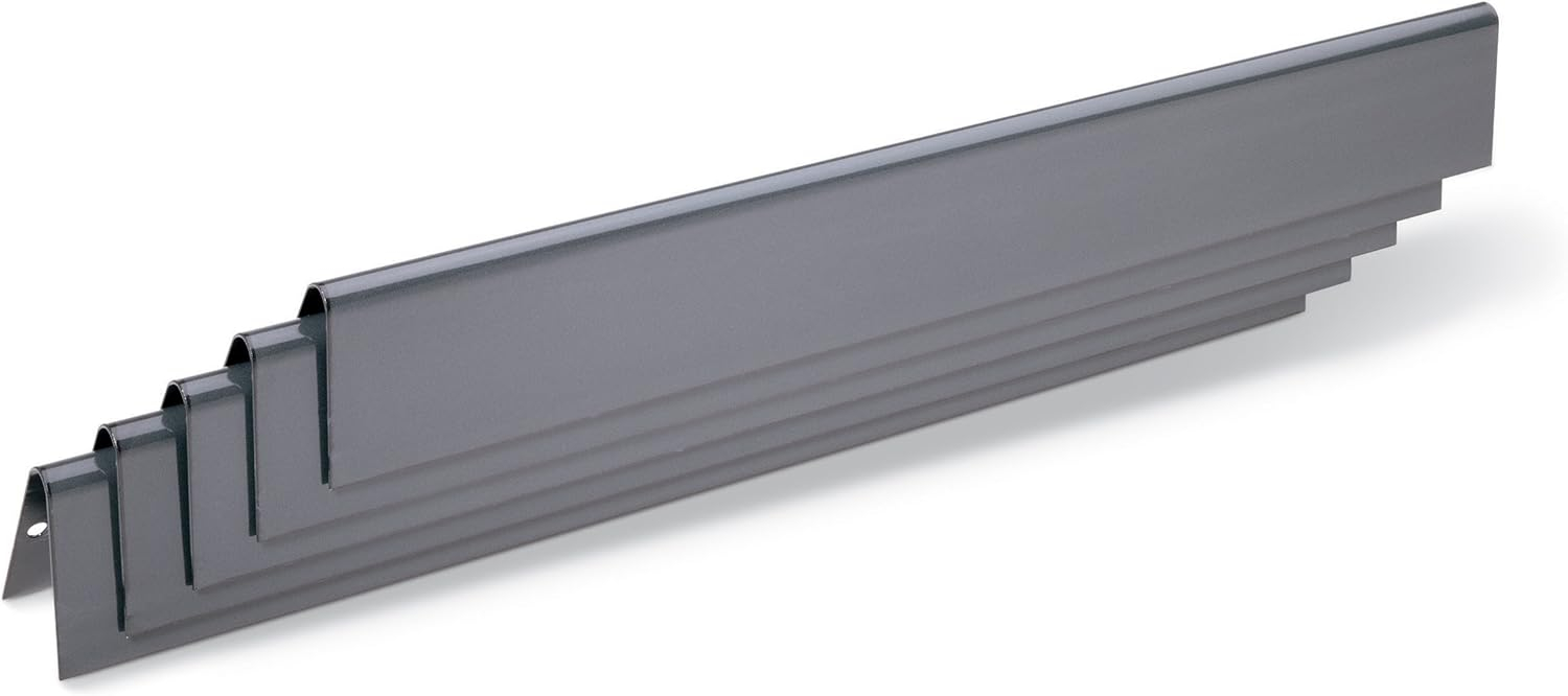 Weber Porcelain-Enameled Replacement Flavorizer Bars for Genesis Silver/Gold/Platinum B/C & Spirit 300/700 Gas Grill (5-Pack)