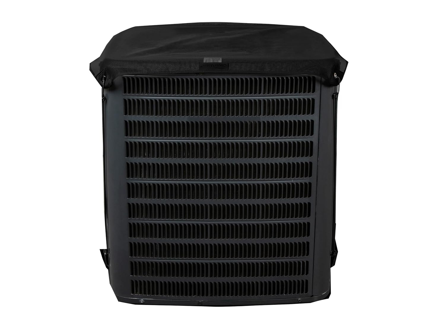 Covermates Mesh Top Air Conditioner Cover – Outdoor Protection for AC Units, Ultima 600D Polyester, Mesh Top 34W x 34D, Ripstop Black