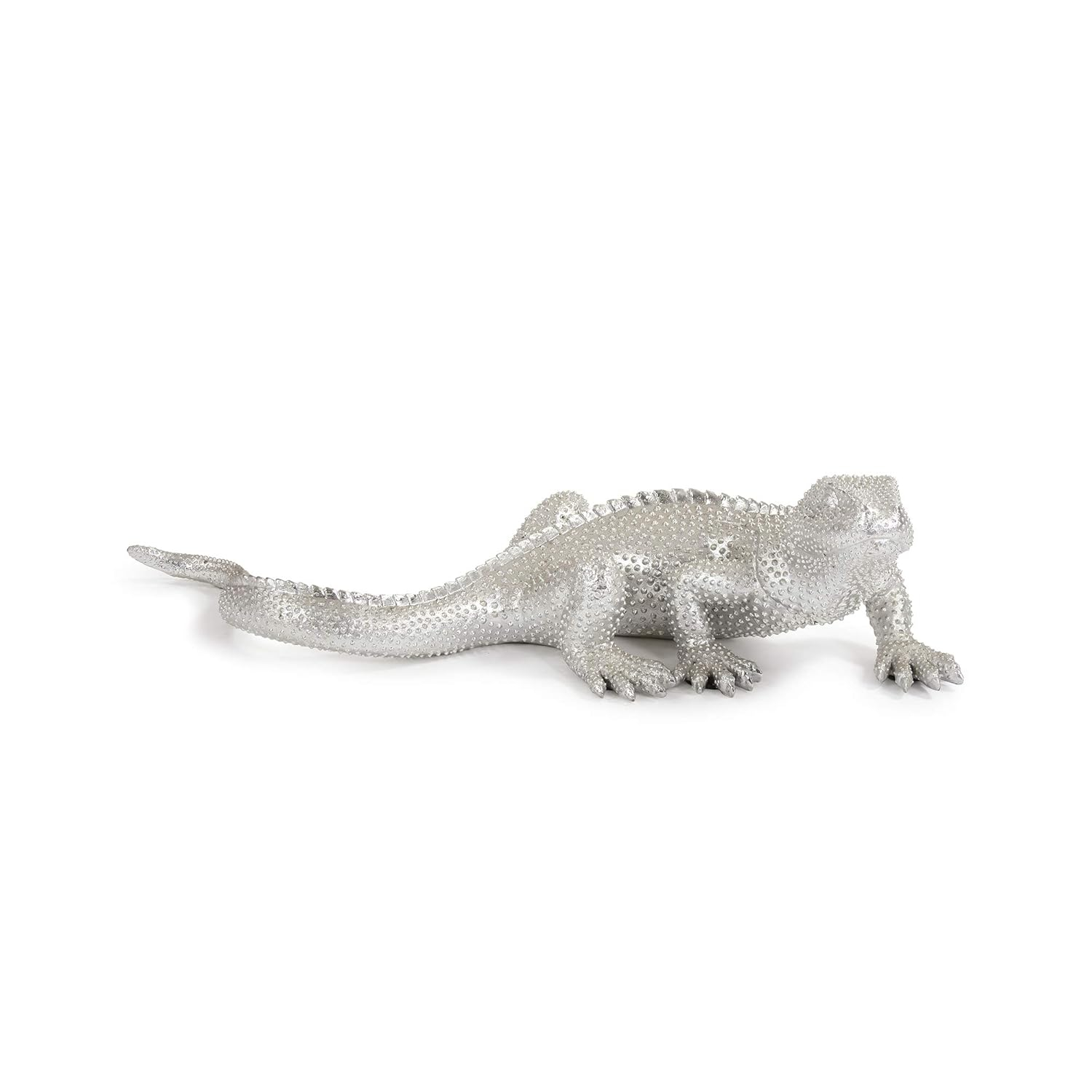 Elizabeth Austin Bright Nickel Plated Lizard