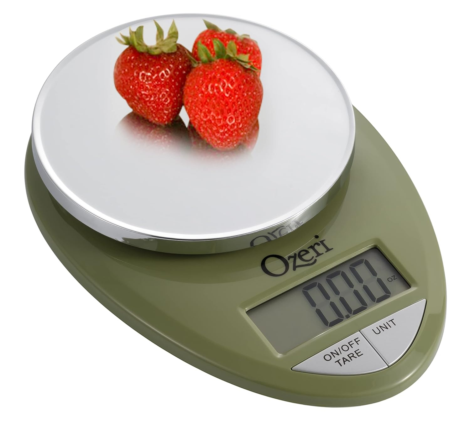 Ozeri Pro Digital Kitchen Food Scale, 0.05 oz to 12 lbs (1 gram to 5.4 kg)