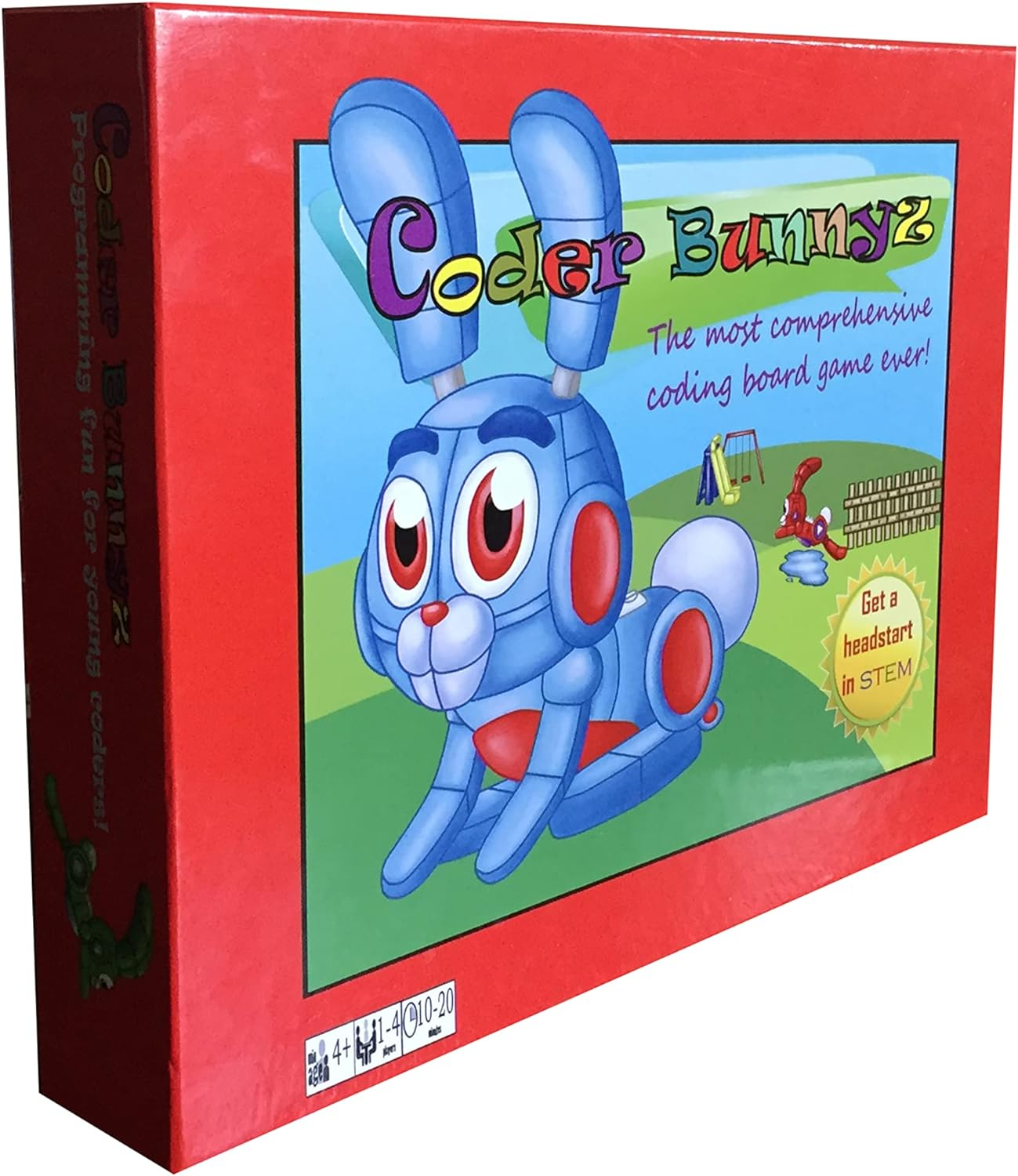 Coderbunnyz - the Most Comprehensive Coding Game Ever! Stem Education Toy and Gift for Girls and Boys Ages 4 - 104! No Prior Coding Experience Required. Learn and Play with Computer Programming today.