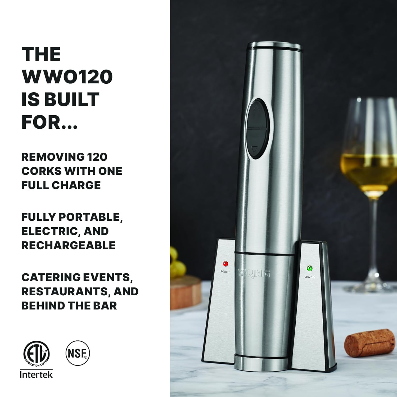 Waring Commercial WWO120 120V Wine Opener