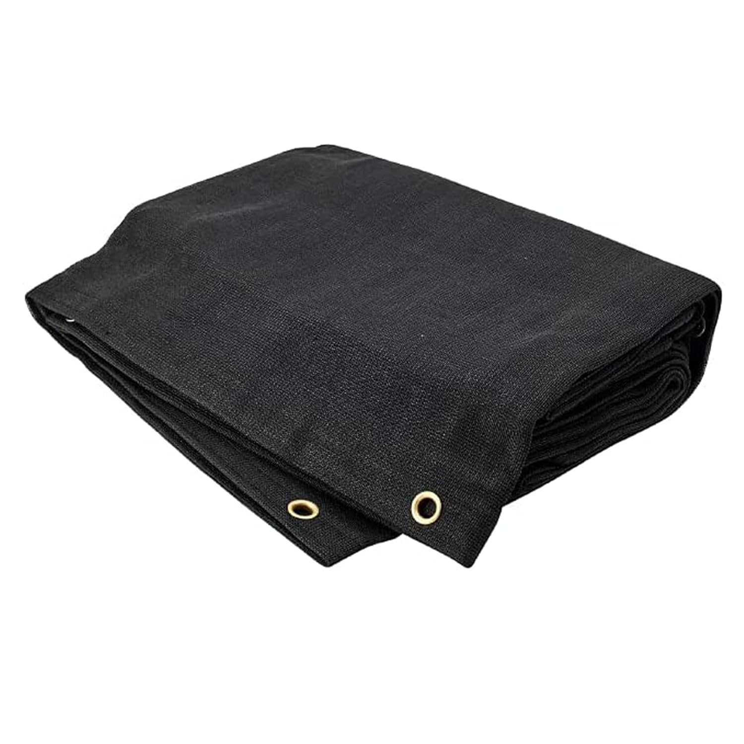 Tarps Now Heavy Duty Mesh Tarps, (8' X 16') with Grommets - 75% Sunblock Shade Cloth Tarp for Patio Screen, Wind Block, Privacy Screen, Canopies, Dump Trucks, Pool Cover - Black