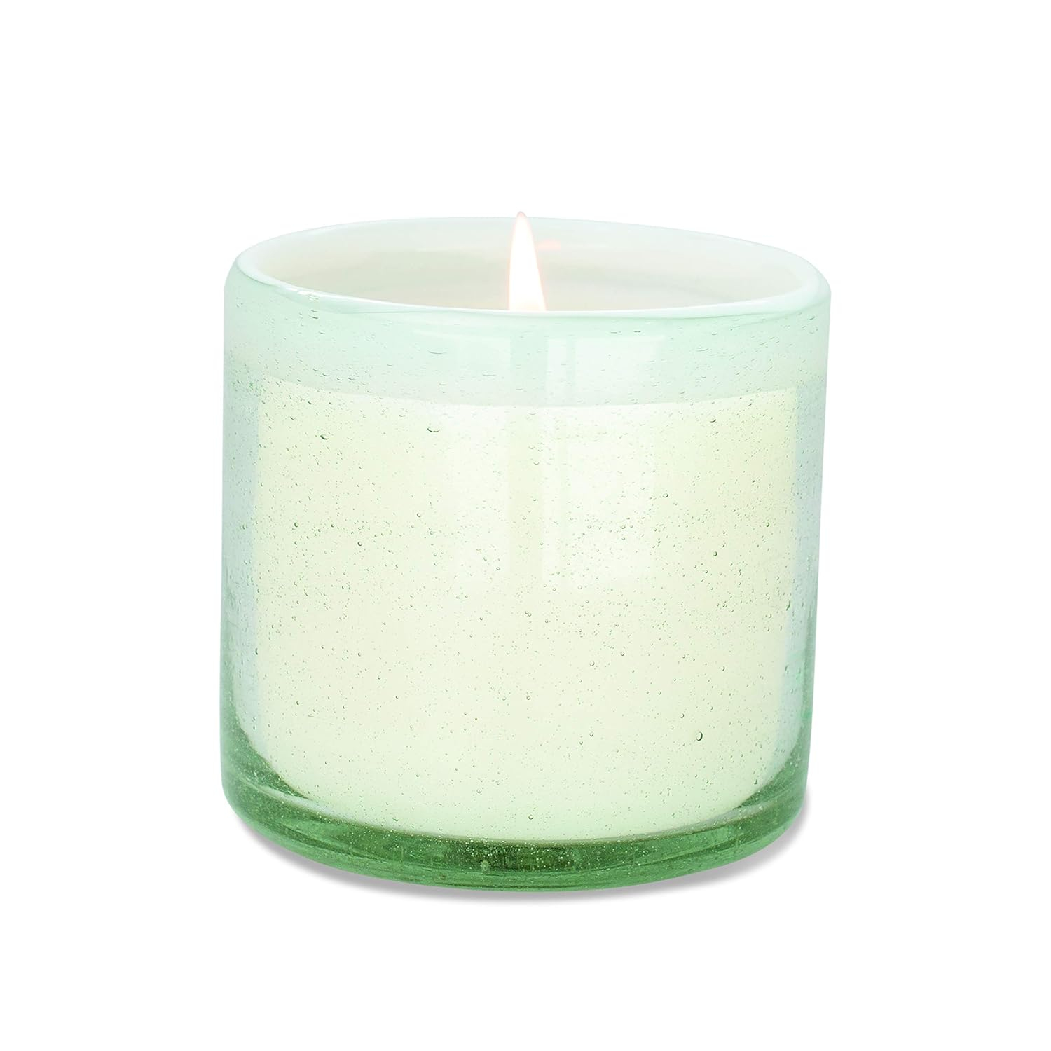 Paddywax Scented Candles Coastal La Playa Collection Artisan Candle in Hand-Blown Glass, 9 Ounces, Amber + Coconut