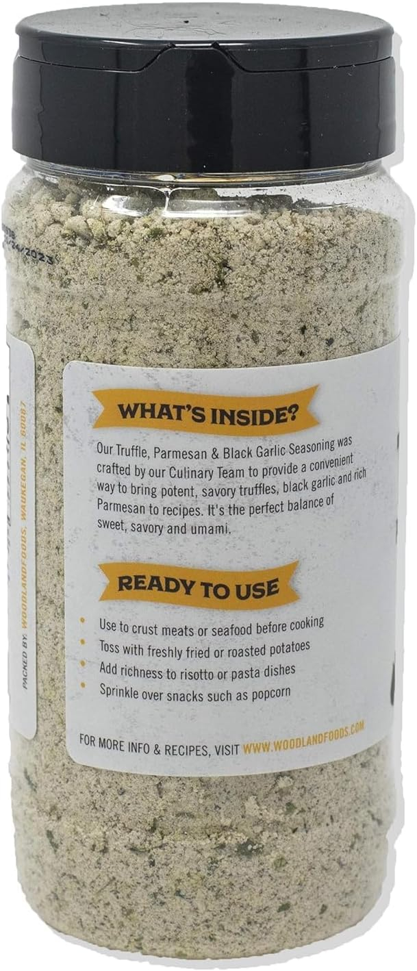 Epicurean Specialty Truffle Seasoning with Parmesan and Black Garlic 9 Ounce