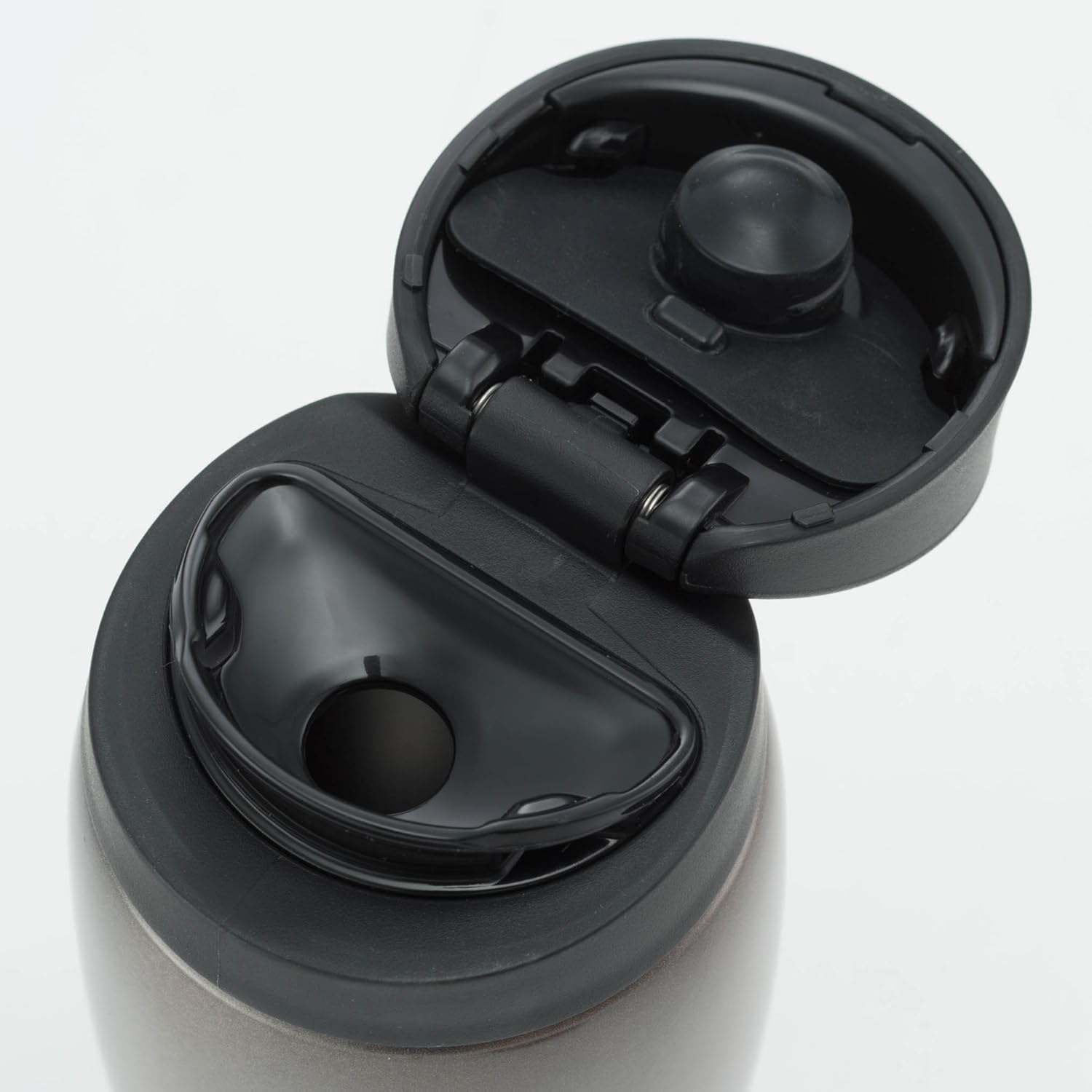 12 oz Black Stainless Steel Vacuum Insulated Travel Mug
