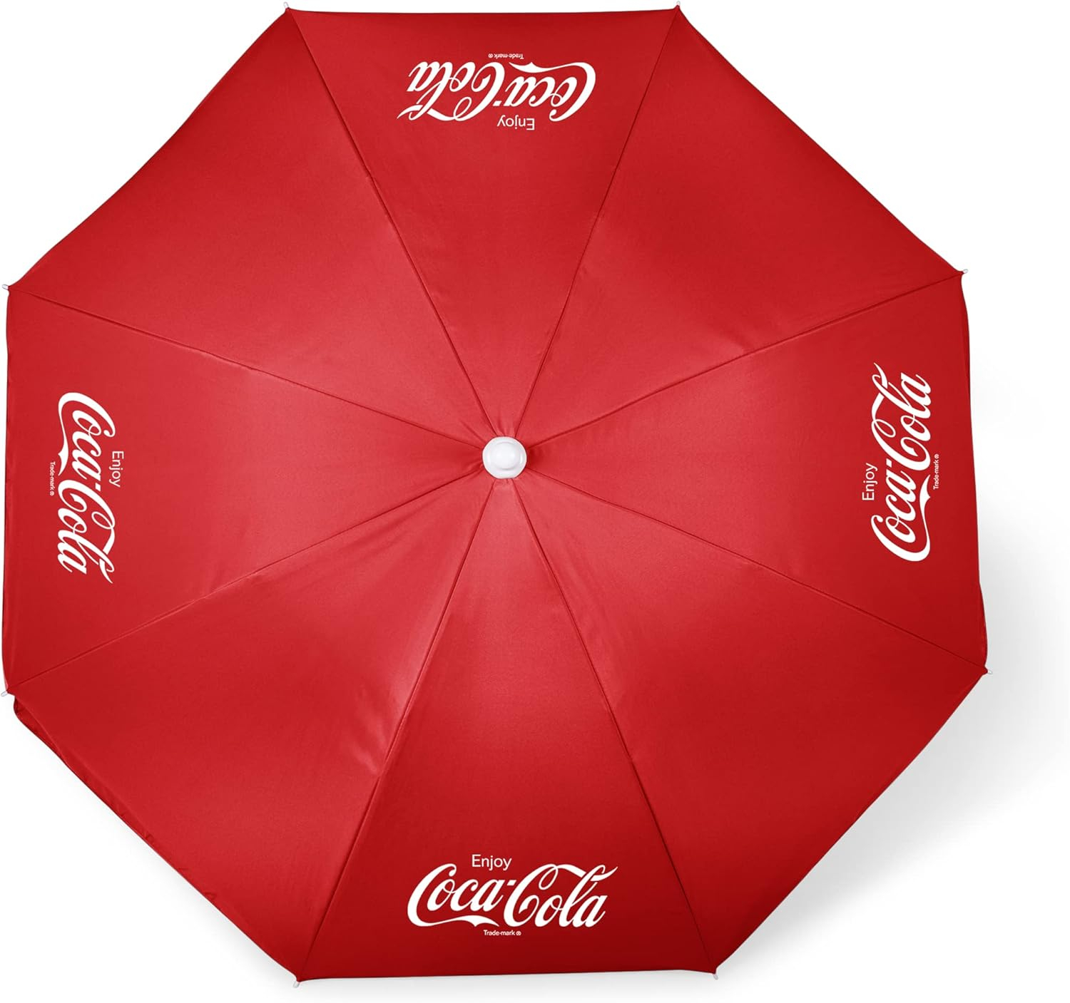 PICNIC TIME Outdoor Canopy Sunshade Beach Umbrella 5.5', Small Patio Umbrella, Beach Chair Umbrella