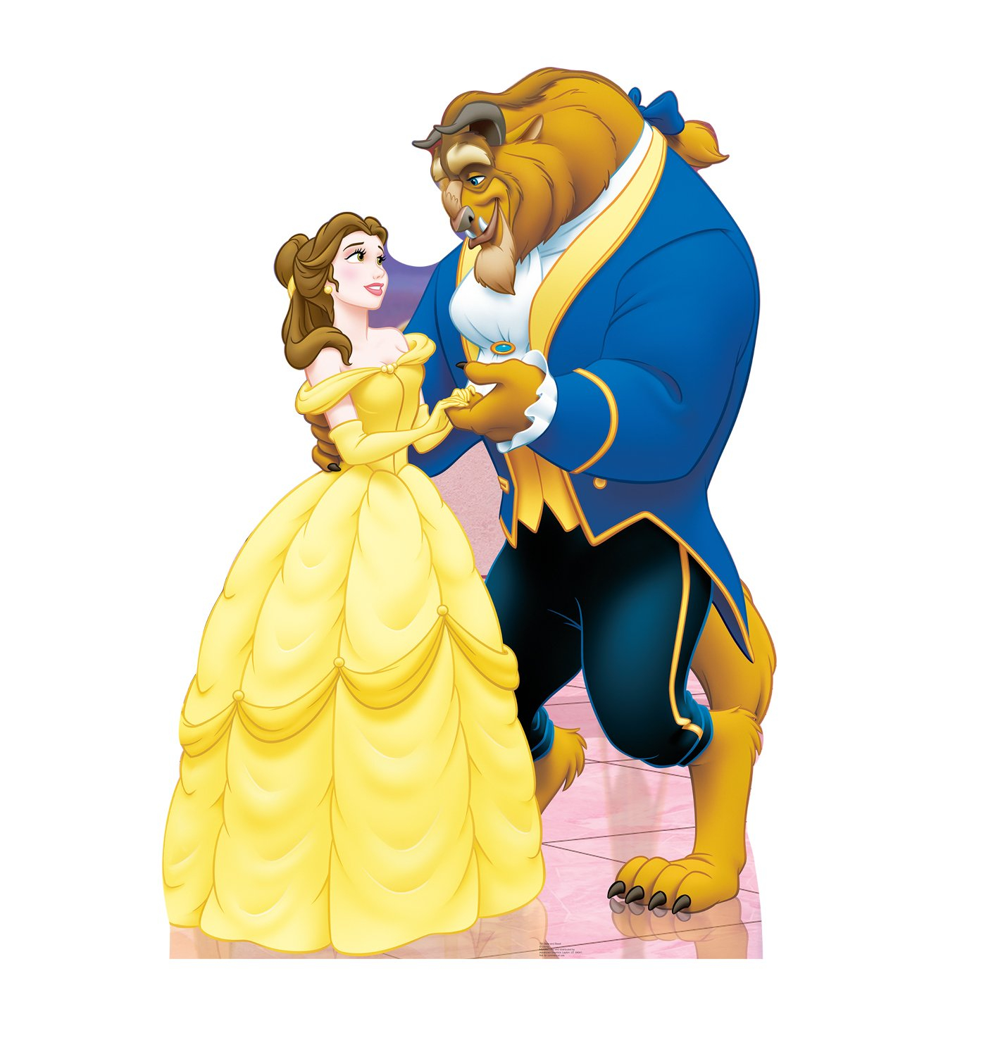 Advanced Graphics Beauty and the Beast - Belle and the Beast Life-Size Cardboard Stand-Up