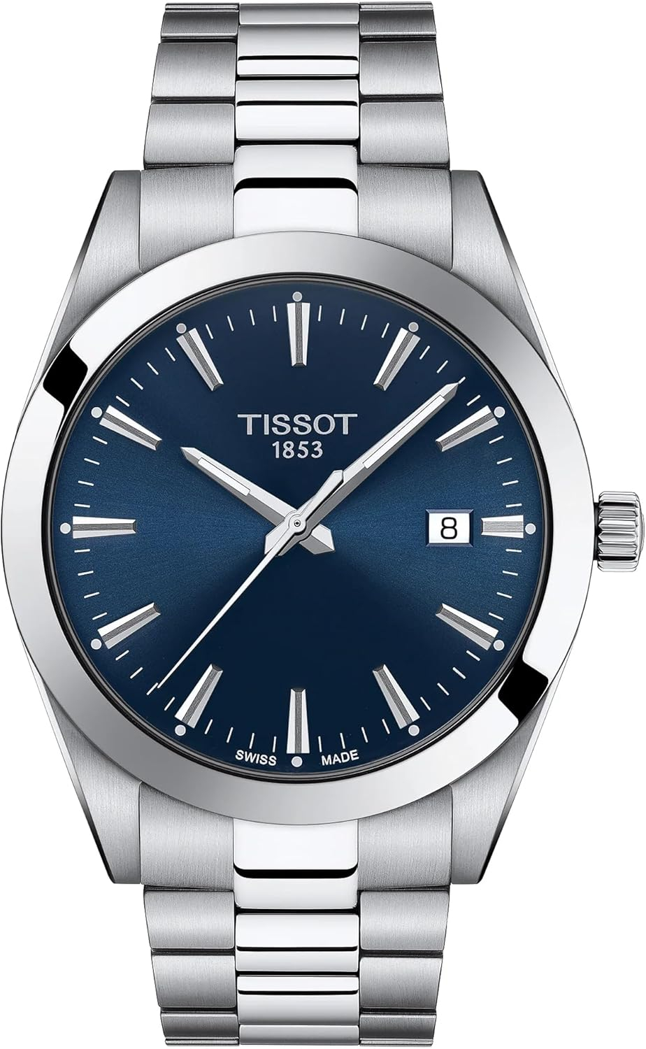 Tissot Men's T-Classic Gentleman Blue Dial Watch - T1274101104100