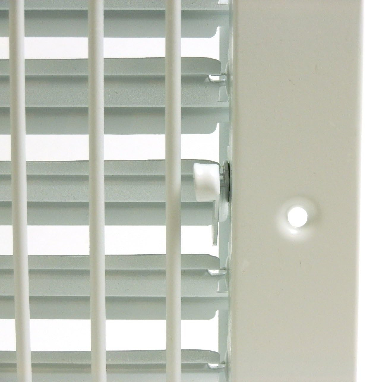 14"w x 4"h Adjustable AIR Supply Diffuser - HVAC Vent Cover Sidewall or Ceiling - Grille Register - High Airflow - Black [Outer Dimensions: 15.75"w X 5.75"h]