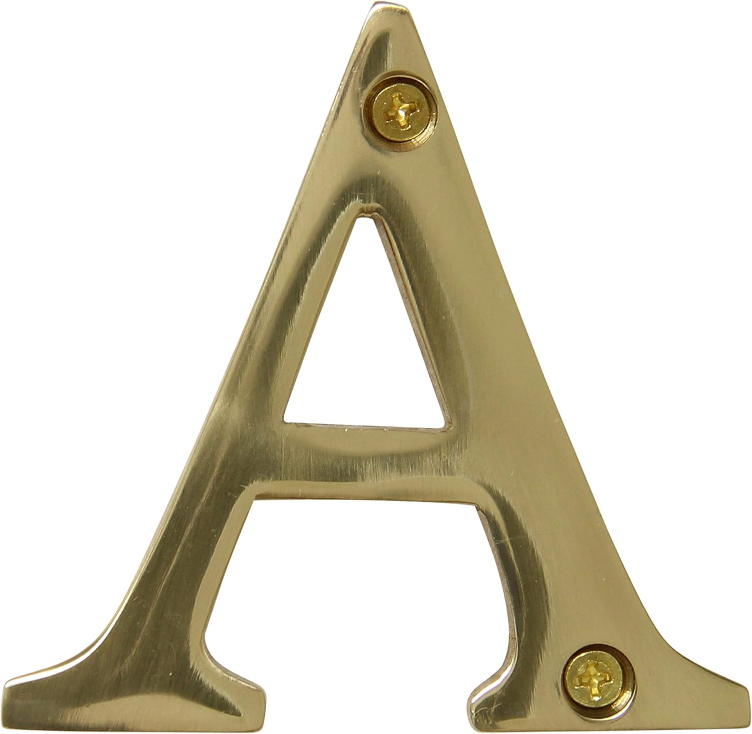 3'' H Brass House Letter