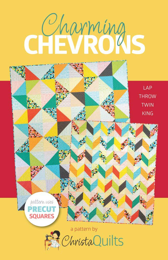 Christa Quilts Charming Chevrons Quilt Pattern, None