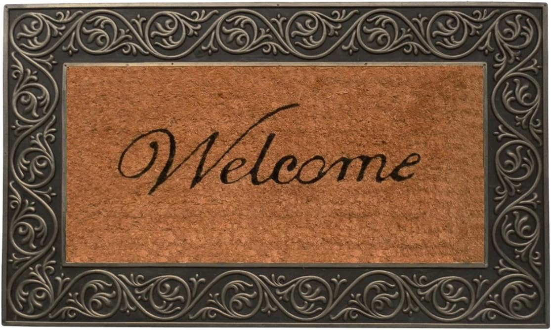 Calloway Mills 10002WELC Prestige Silver Welcome Doormat
