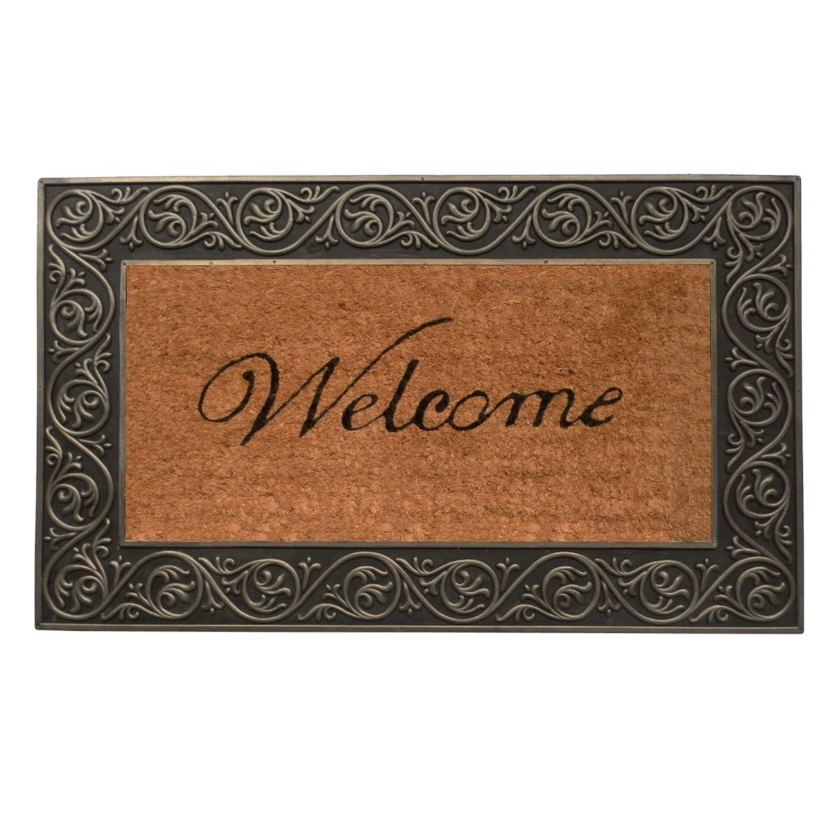 Calloway Mills 10002WELC Prestige Silver Welcome Doormat