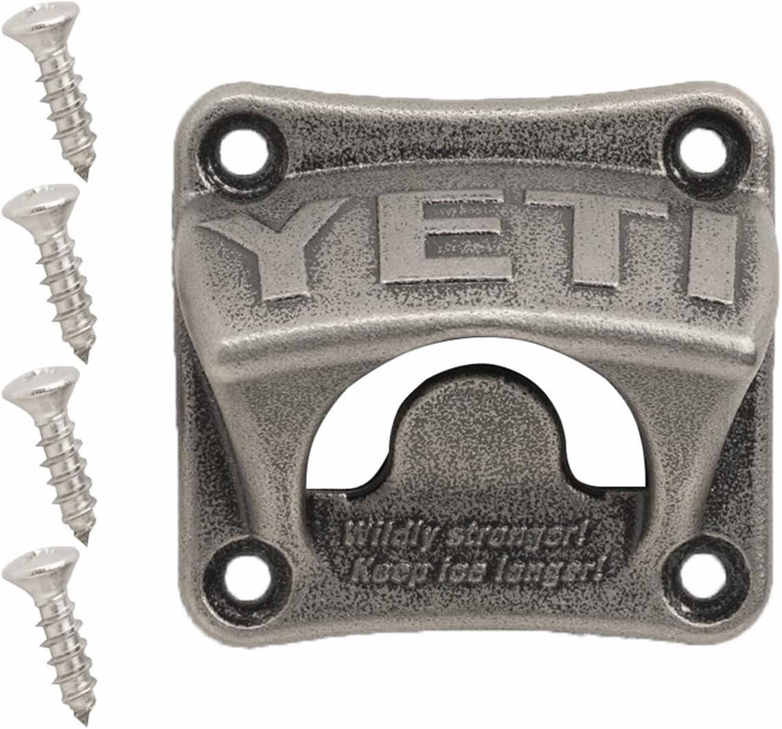 Stainless Steel Wall or Cooler Mounted Bottle Opener