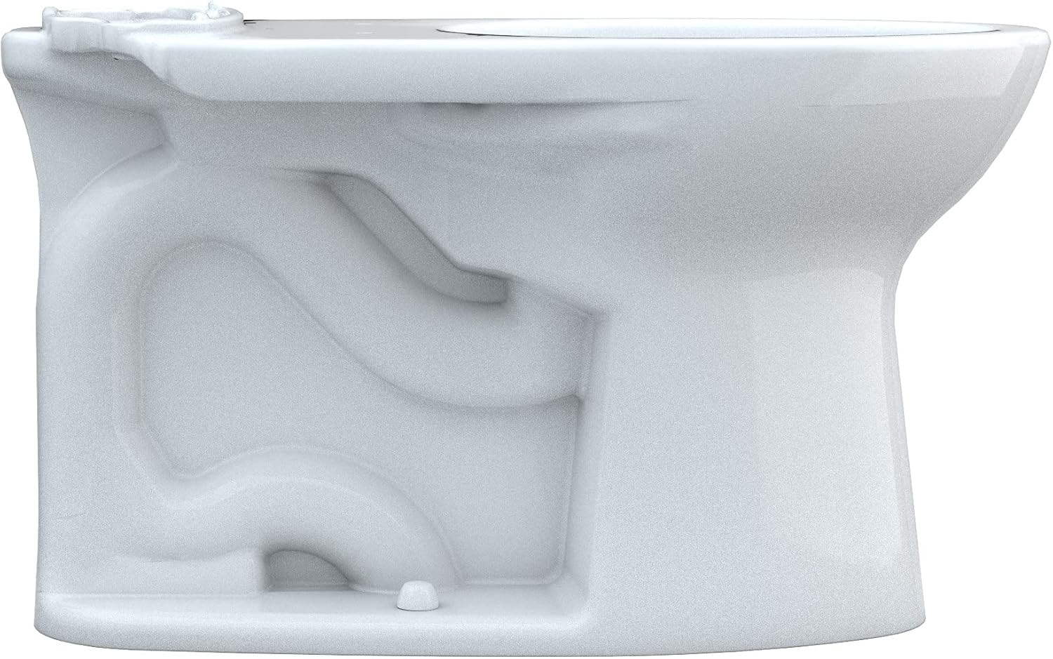 TOTO® Drake® Elongated TORNADO FLUSH® Toilet Bowl with CEFIONTECT®, Cotton White - C776CEG#01