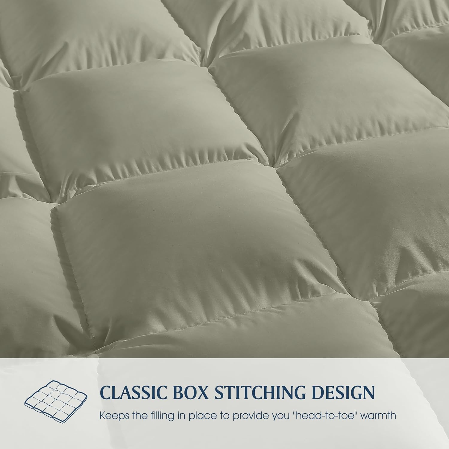 Blue Ridge Home Fashions Two-Tone Reversible Microfiber Down Alternative All Season Comforter-Hypoallergenic Polyester Fill, King, Purple/Violet