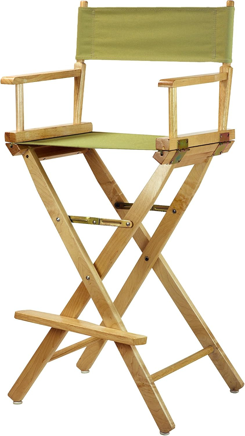 "30" Director's Chair Natural Frame-Olive Canvas"