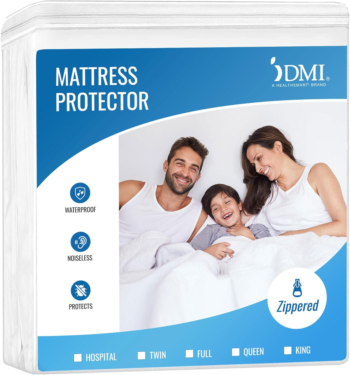 Dmi Mattress Encasmnt,Queen,80inLx60inW 554-8069-1952