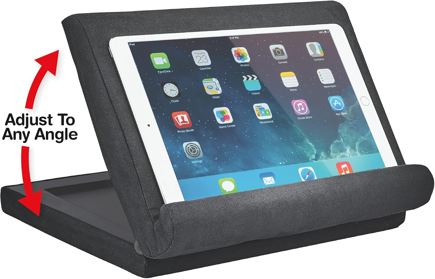 Pillow Pad Fold Away Soft Tablet Stand, For iPads Books & More