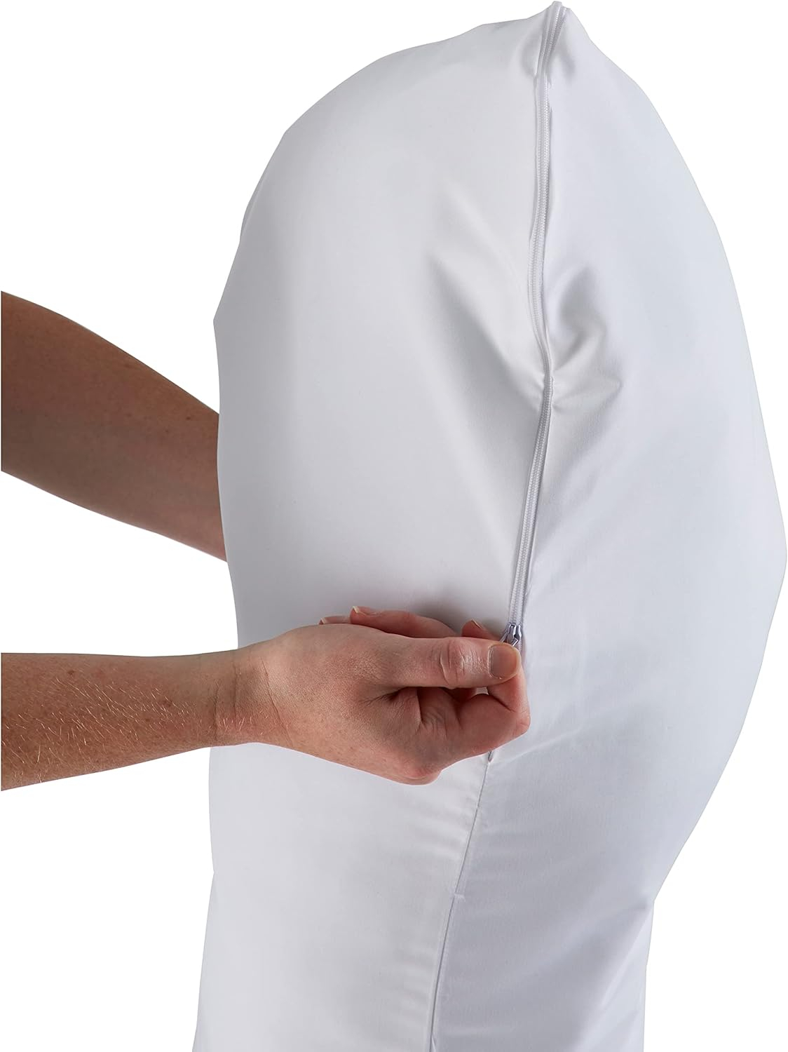 Contours Soulmate Cooling Maternity Pillow, White