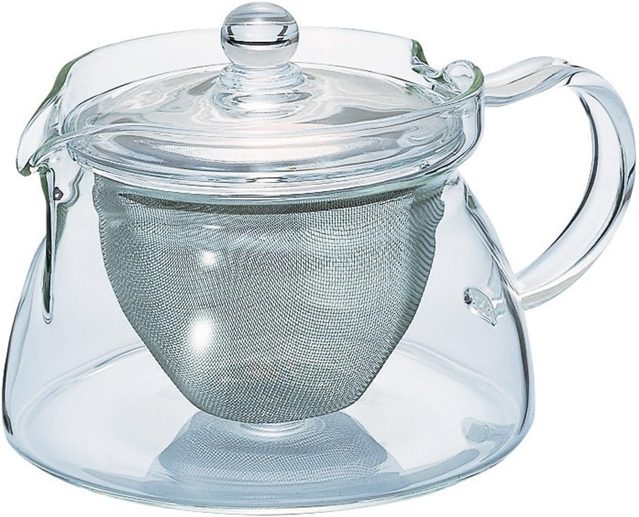 HARIO Chacha Kyusu-Kaku-Pot for Brewing tea-450 ml, 450 ml, CD-Hario Chacha Kyusu-Kaku 450ml