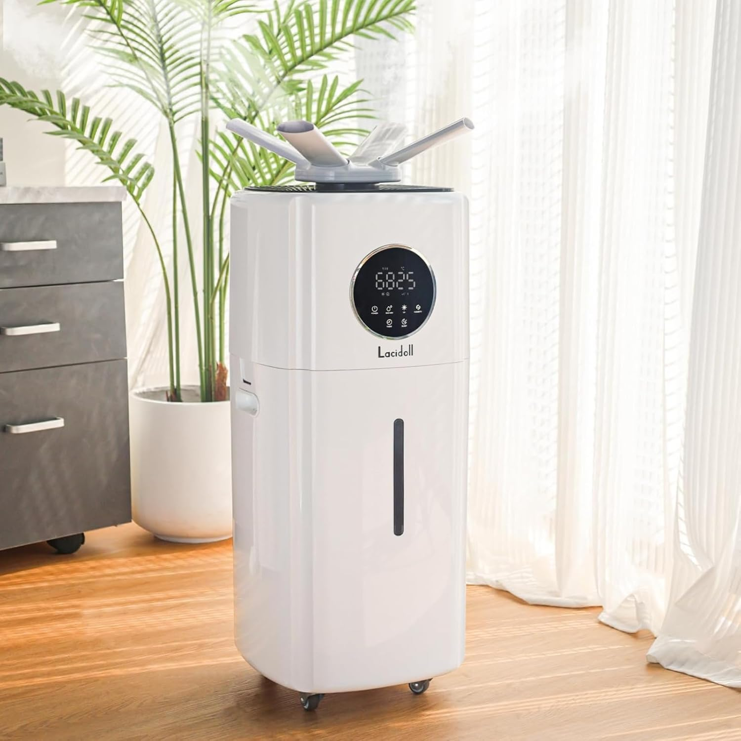 Large White Ultrasonic Cool Mist Humidifier with Remote Control