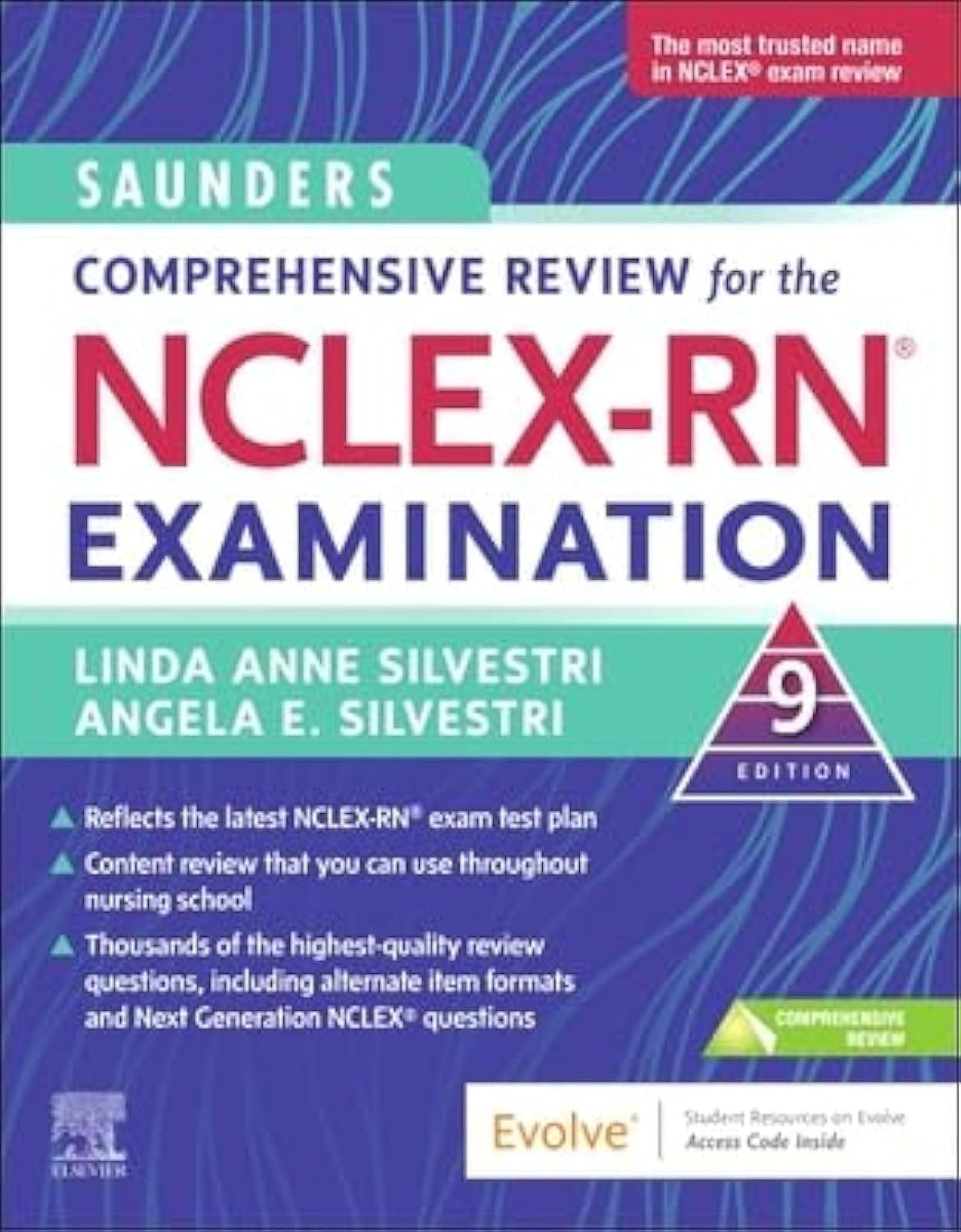Saunders Comprehensive Review for the Nclex-Rn(r) Examination - 9th Edition by  Linda Anne Silvestri & Angela Silvestri (Paperback)
