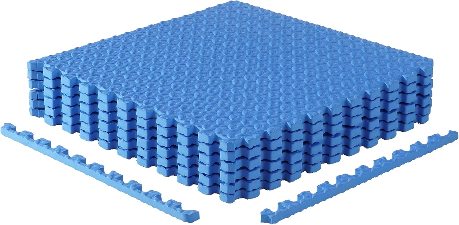 CAP Barbell Exercise Puzzle Mats Packs Tiles 24"x24" x 3/4" | Multiple Options