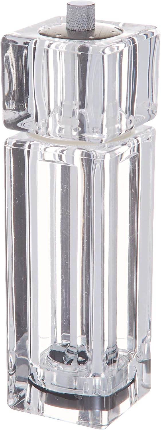 EcoQuality Ecoquality Clear Acrylic Pepper Mill And Salt Shaker