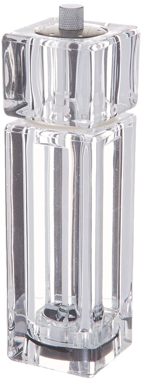 EcoQuality Ecoquality Clear Acrylic Pepper Mill And Salt Shaker
