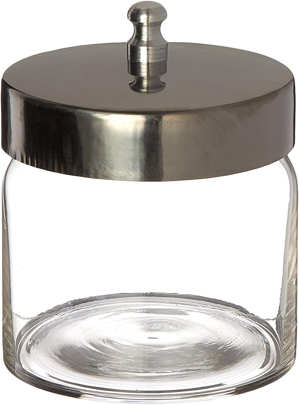GF Health Products  3 in. Unlabeled Flint Glass Dressing Jar with Cover, 12 per Box