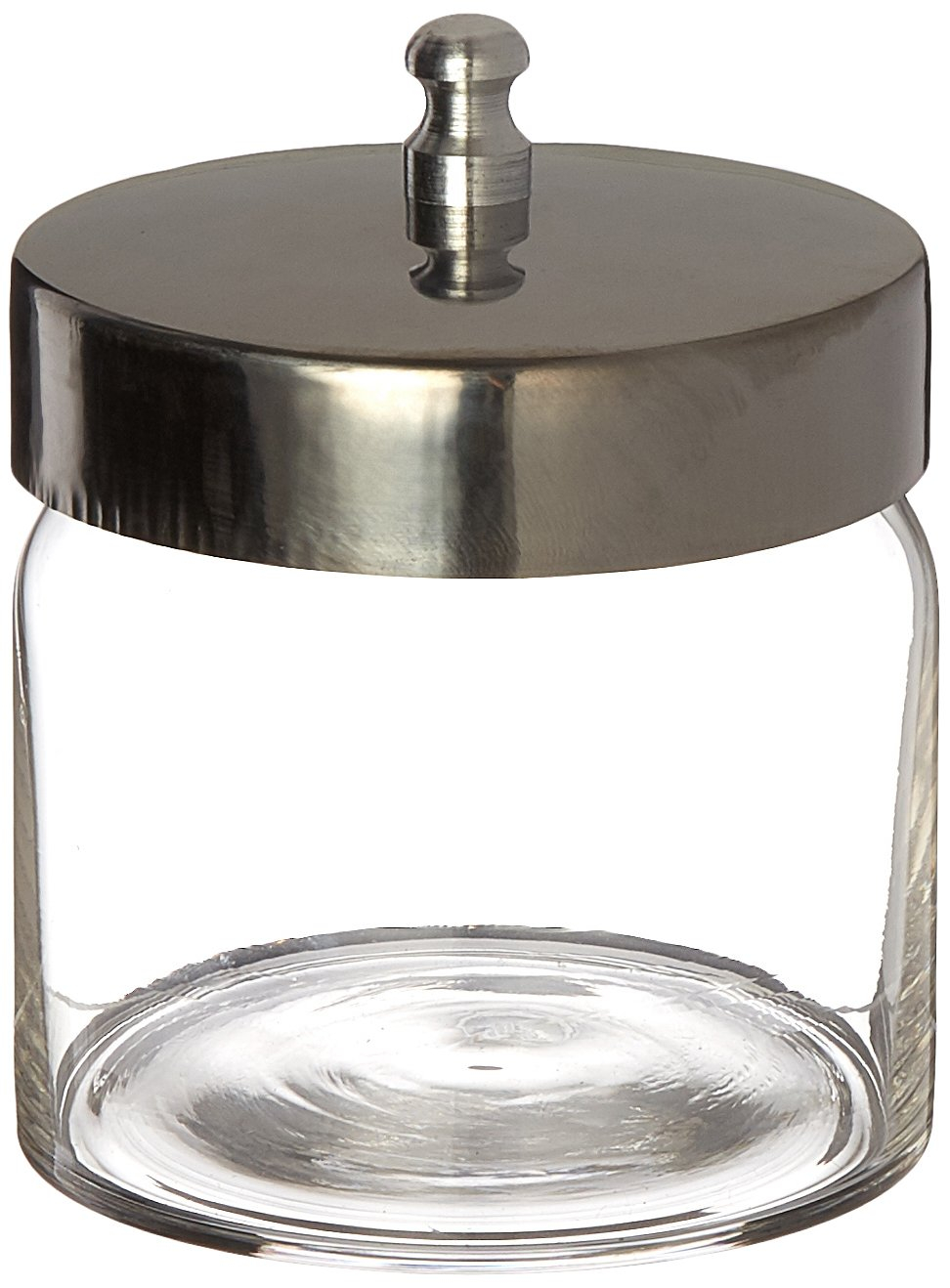 GF Health Products  3 in. Unlabeled Flint Glass Dressing Jar with Cover, 12 per Box