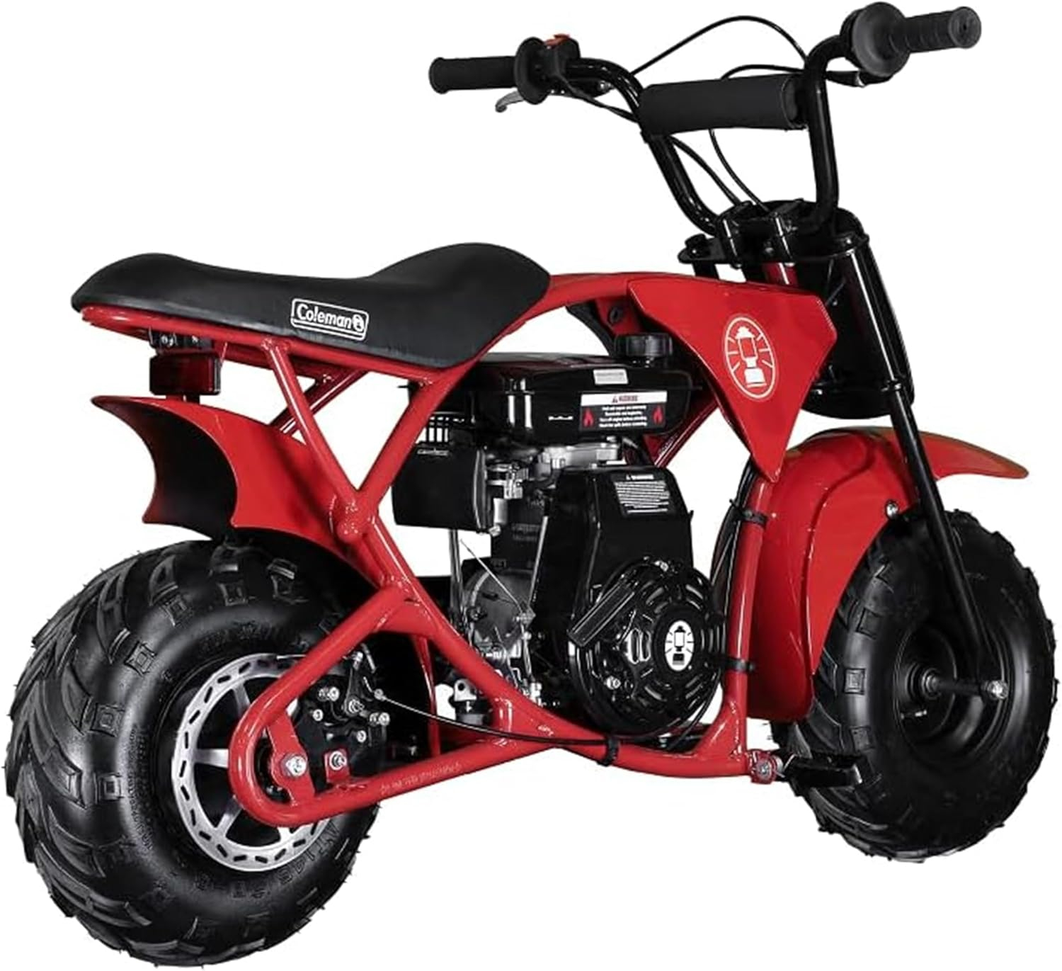 Coleman Powersports B100 105cc Gas Powered Mini Bike, 22 MPH, Red