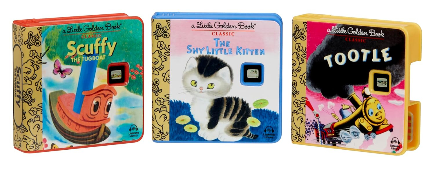 Little Tikes Little Golden Book Favorites Collection, Storytime, Books, Audio Toy Gift, Toddlers, Kids 3+