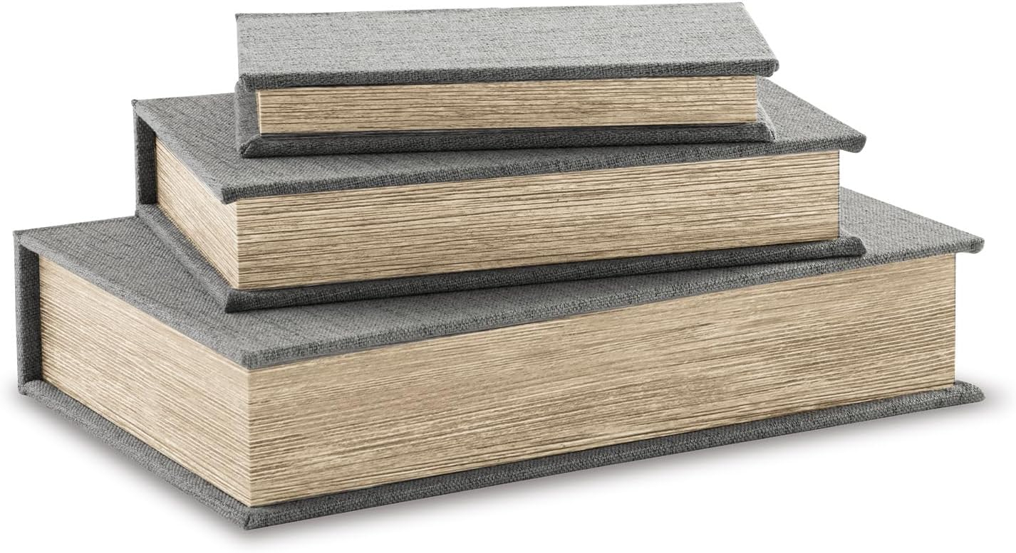 Signature Design by Ashley Casual Jolina Box (Set of 3)  Gray