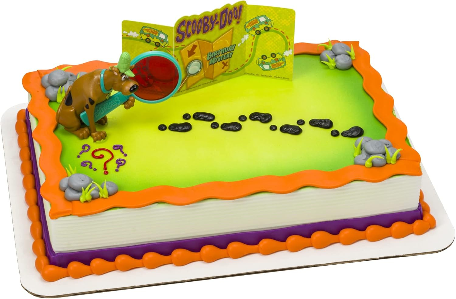 Scooby Doo Mystery Revealed Cake Topper Decorating Set