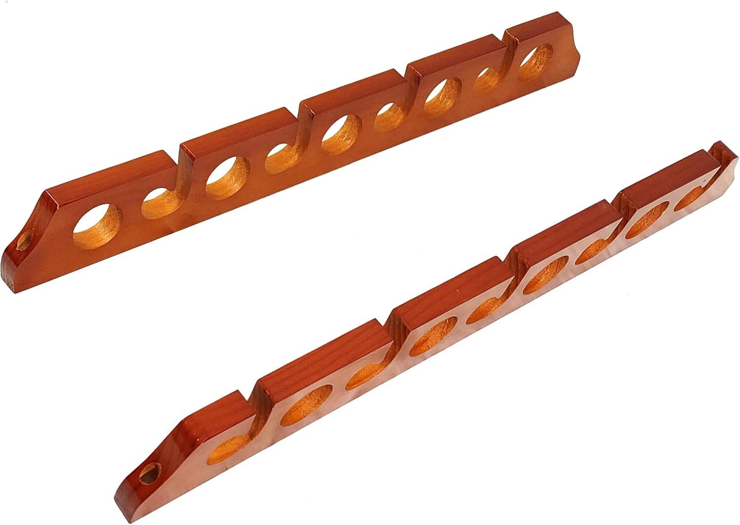 Old Cedar Outfitters Solid Pine Horizontal Ceiling Rack for Fishing Rod Storage, Holds up to 9 Fishing Rods, CPR-009