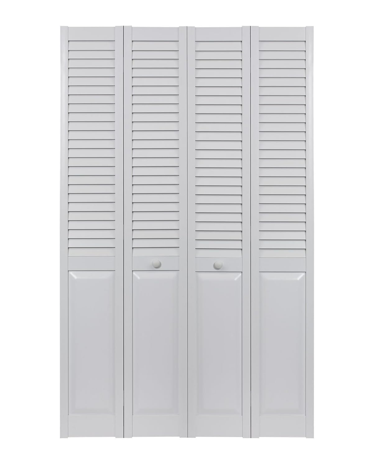 LTL Home Products 80'' Hollow Louvered Bi-Fold Door