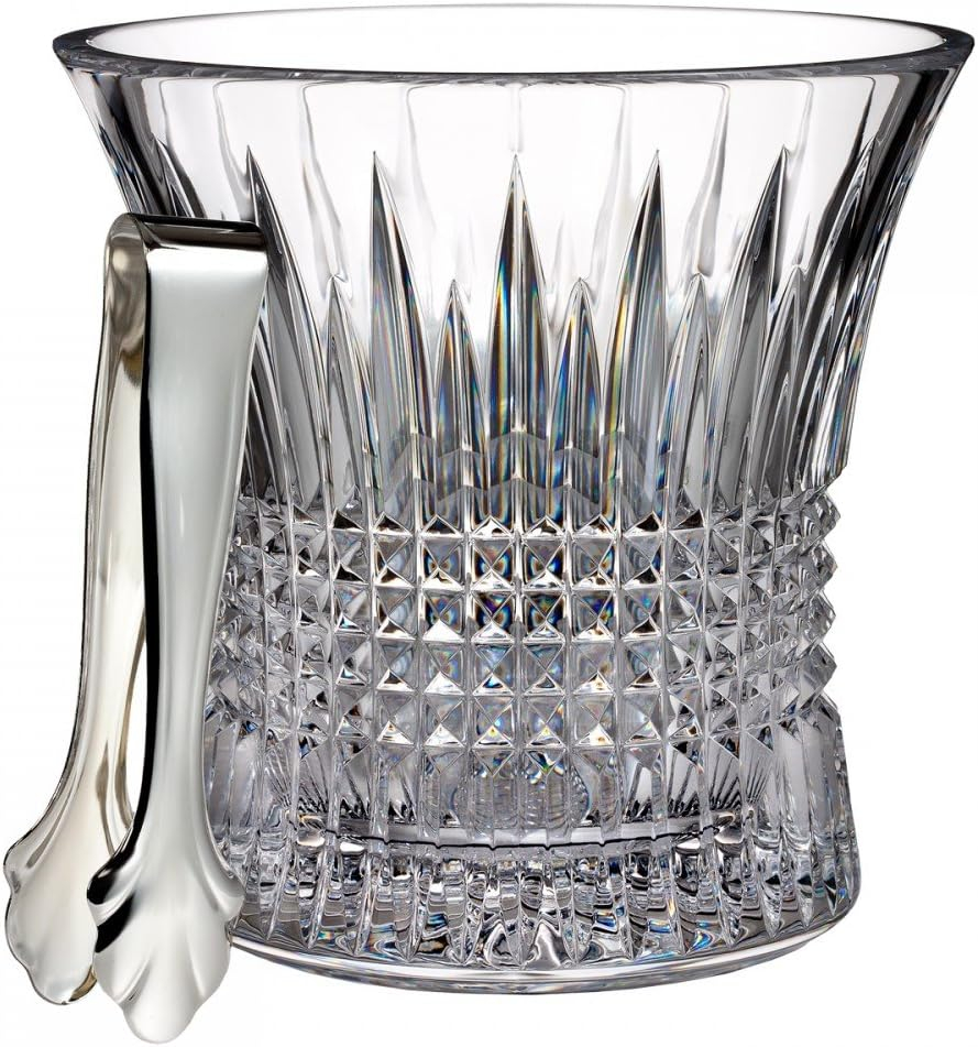 Waterford Lismore Diamond Ice Bucket & Tongs | Wayfair