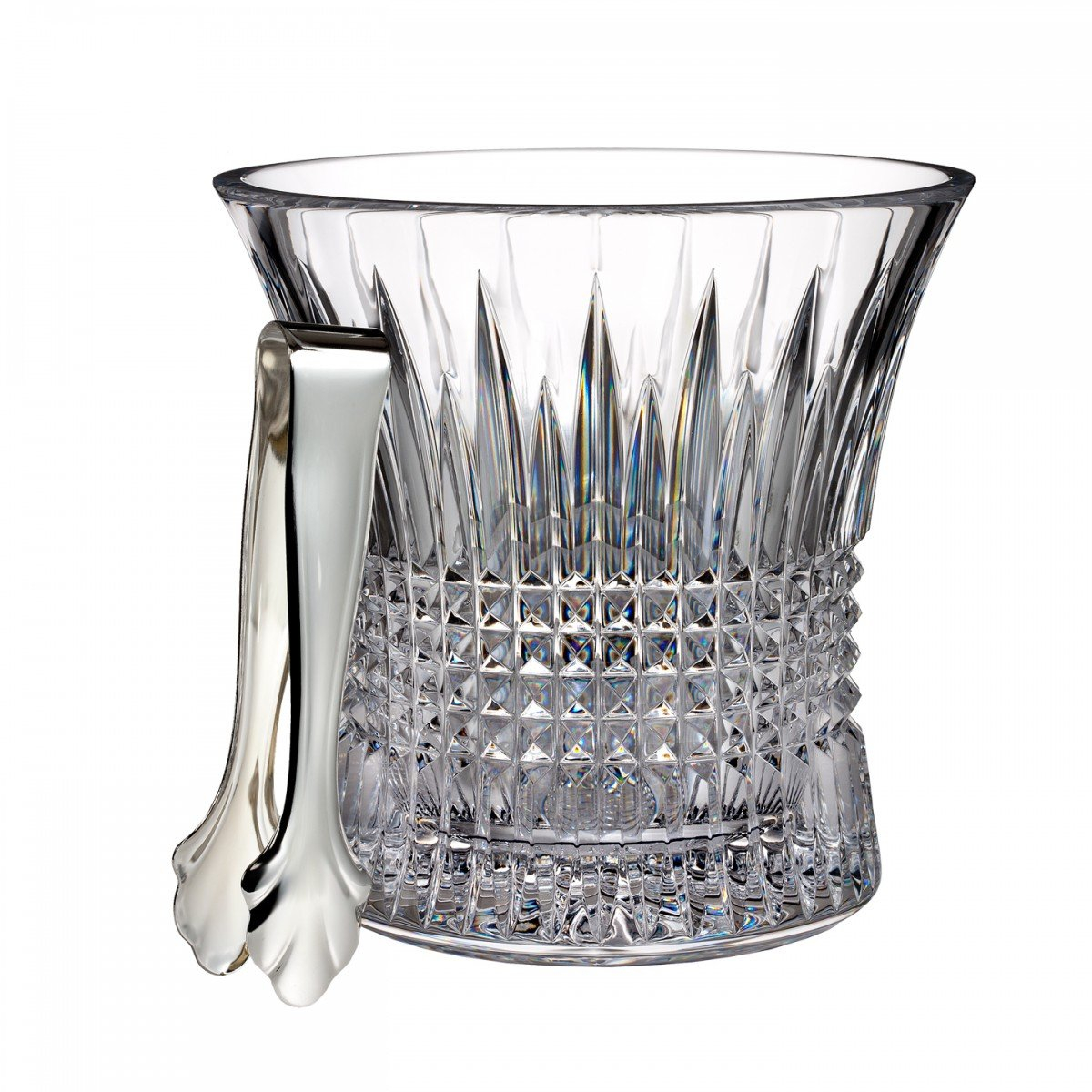 Waterford Lismore Diamond Ice Bucket & Tongs | Wayfair