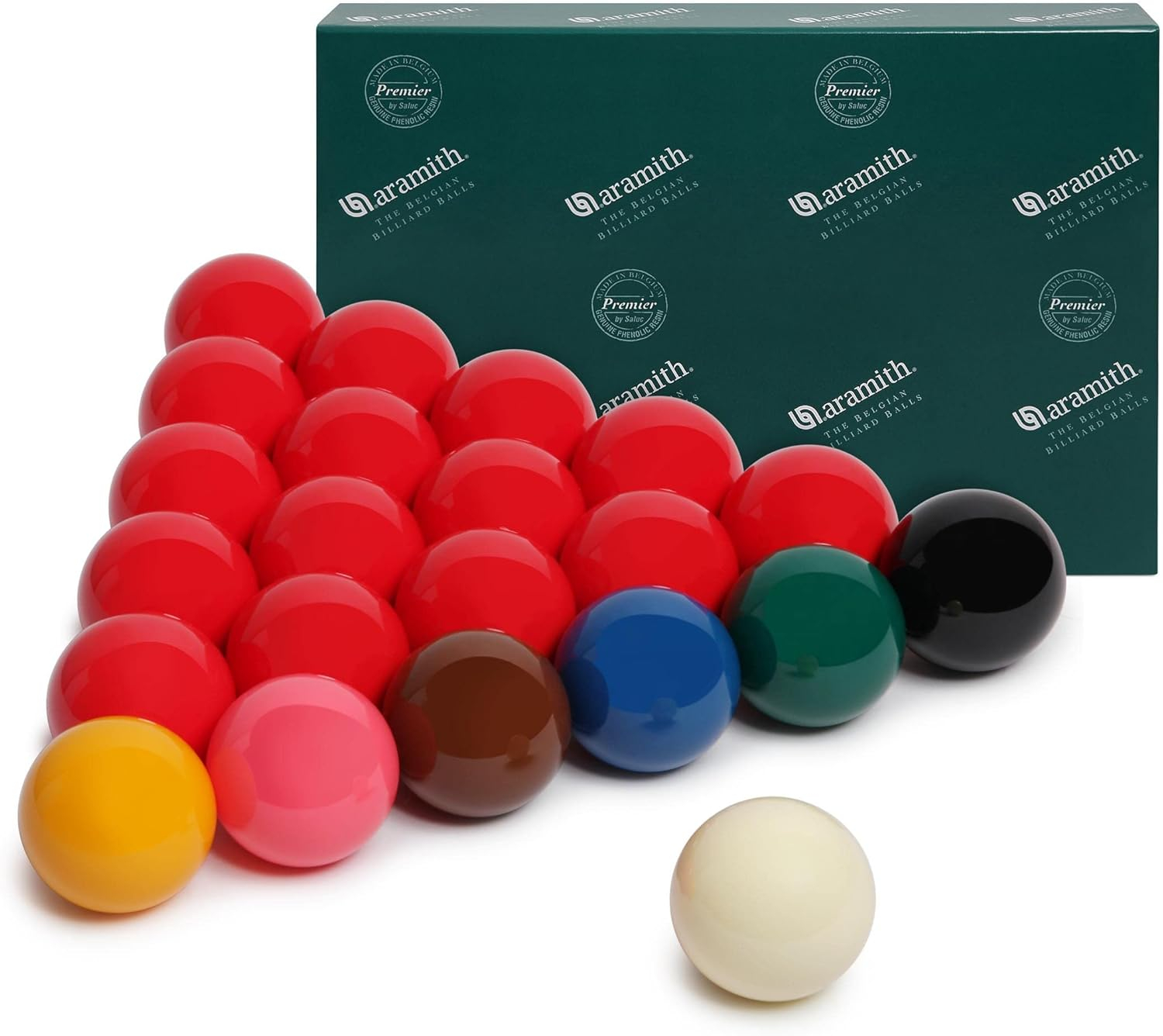 Aramith Premier Snooker Billiard Ball set 2 1/16" - 52.4 mm - 22 balls