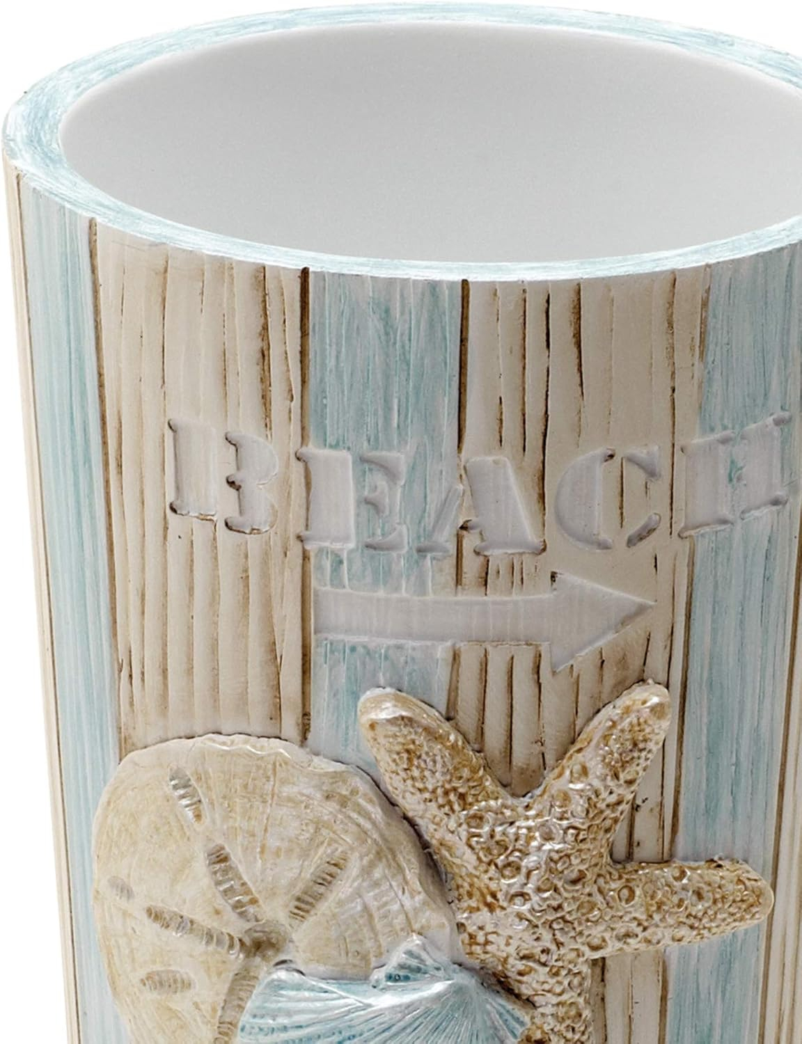 Zenna Home India Ink Seaside Serenity Tumbler, Coastal/Beach